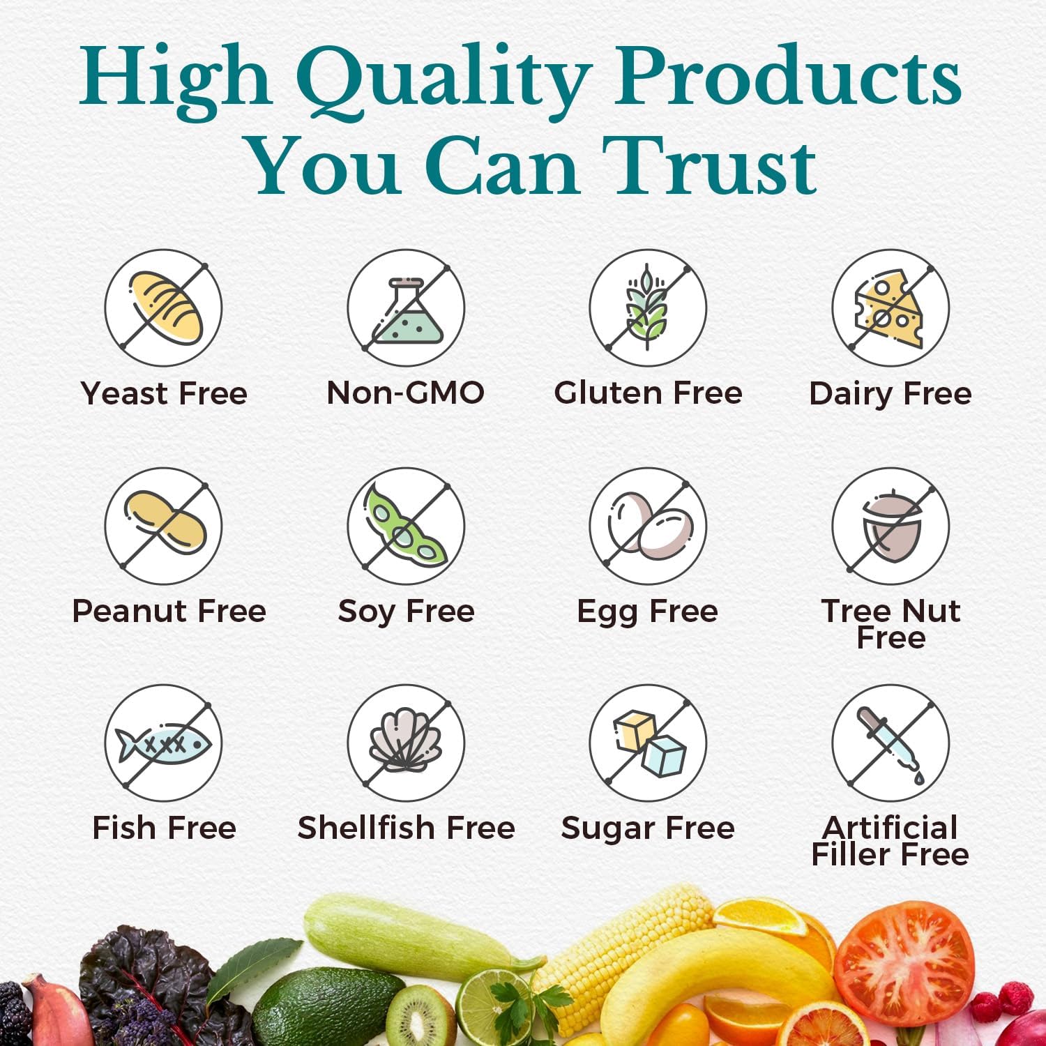 VITALITOWN Probiotics 120 Billion CFUs | 36 Strains