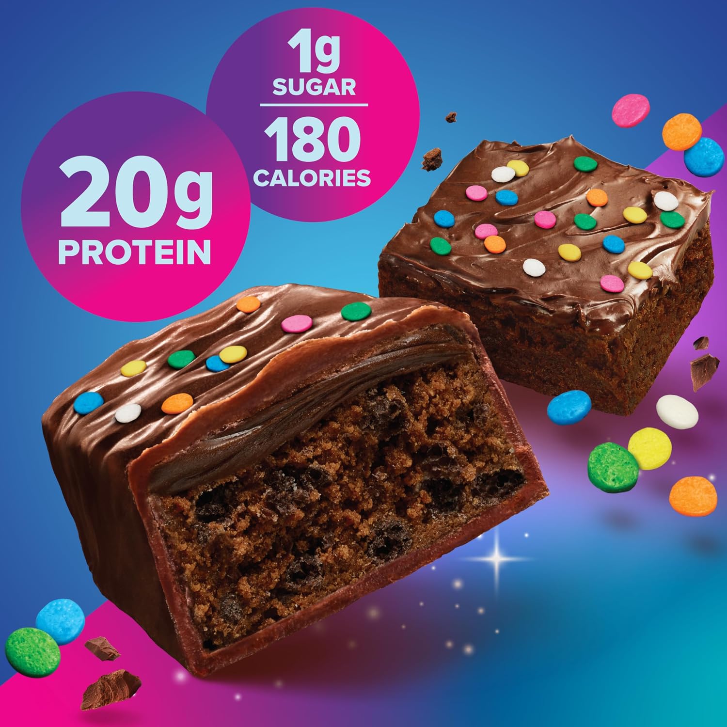 Pure Protein Chocolate Deluxe Protein Bars, 21g Protein, Gluten Free, 12 Ct