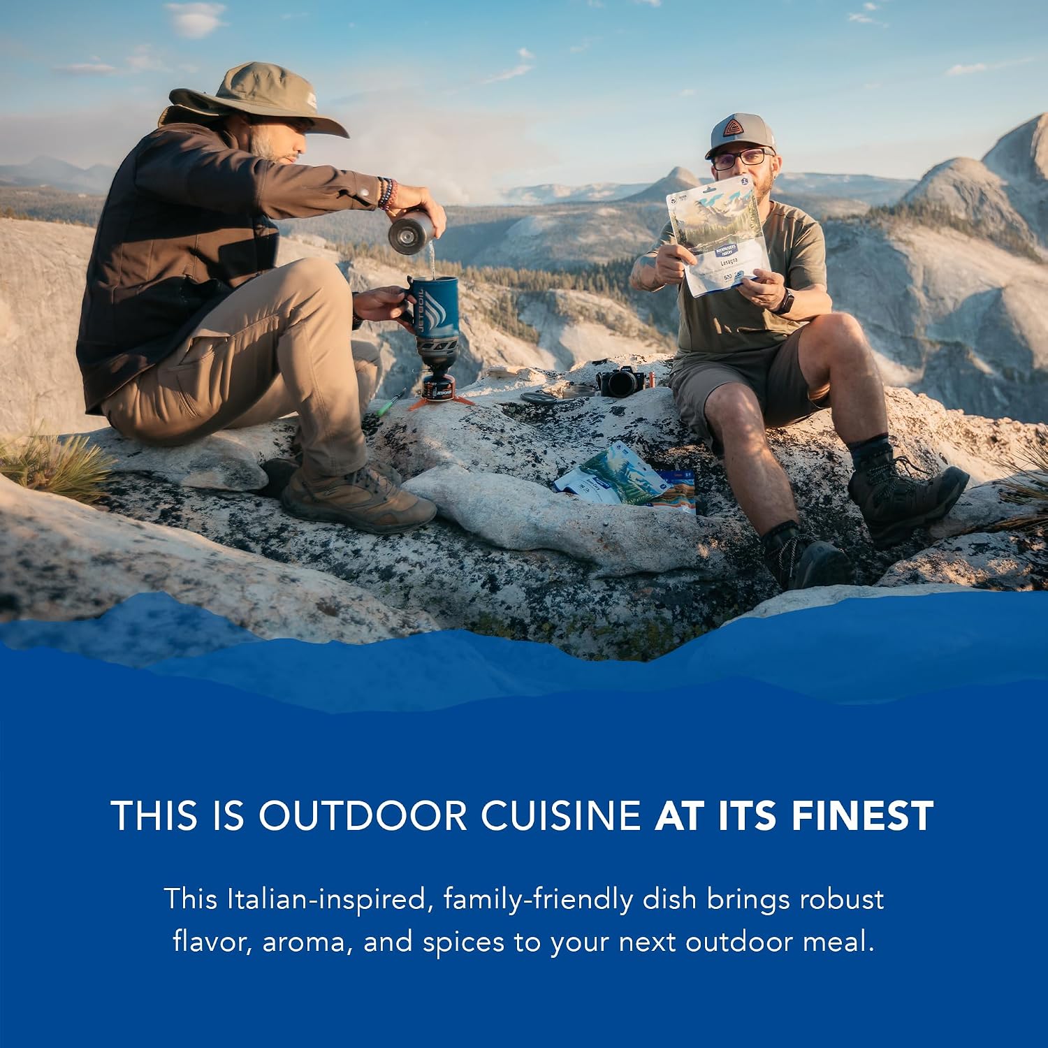 Backpacker's Pantry Lasagna | 1-Pack | 29g Protein | 620 Cal | Vegetarian, Nut Free | Made in the USA | Freeze Dried Meal & Camping Food
