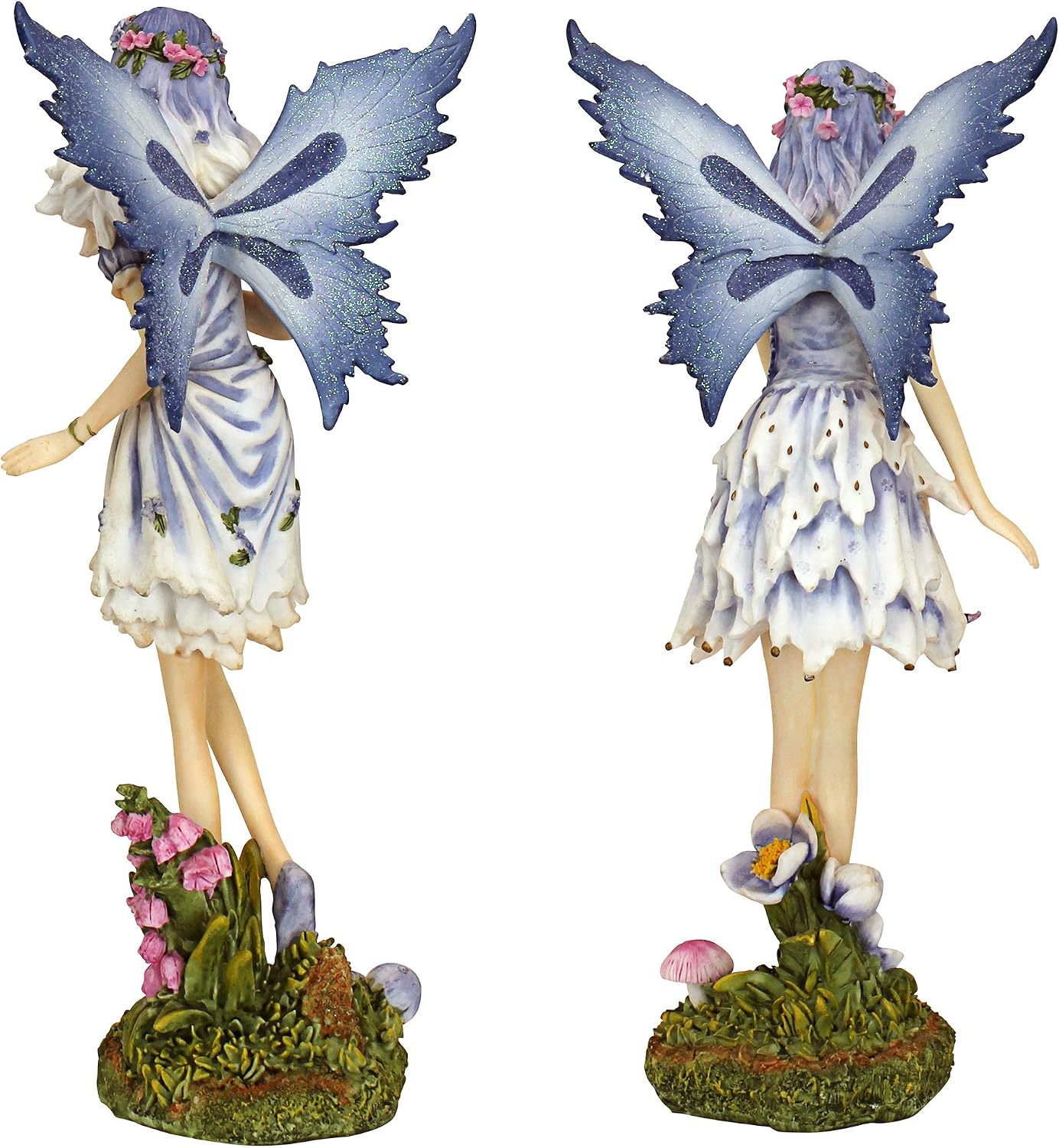 Design Toscano Fairy of Hopes and Dreams Garden Statue by Artist Cecelia 11"Wx11"Dx22"