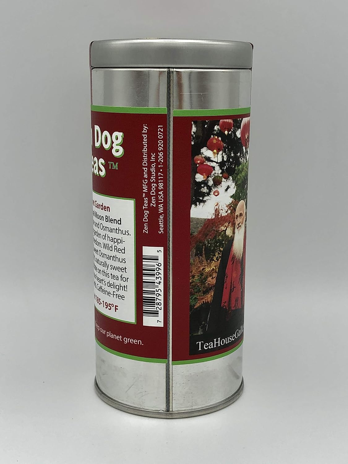 Zen Dog Teas SECRET GARDEN Wild Red Rose and Osmanthus Flower Blend Organic