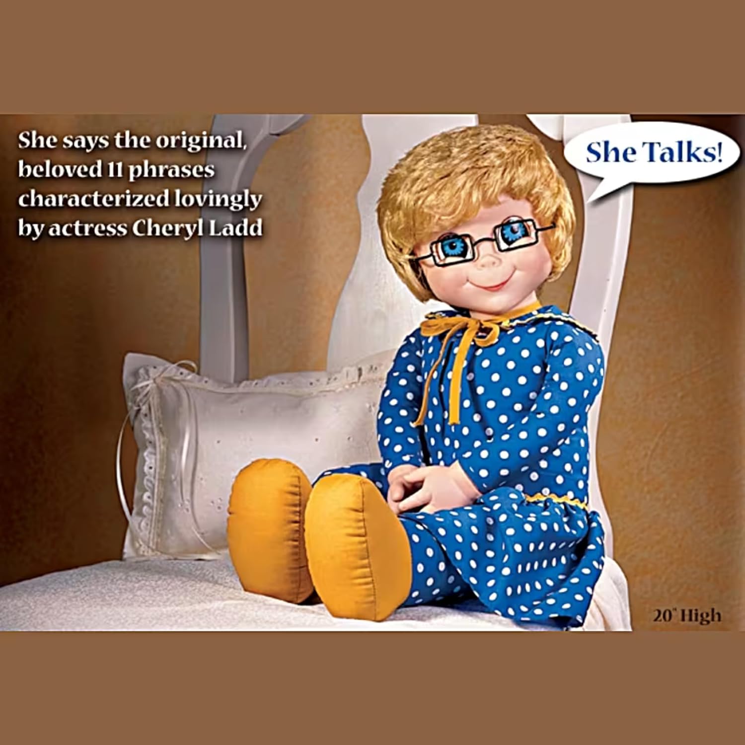 The Ashton-Drake Galleries Interactive Mrs. Beasley Talking Doll says The Original Beloved 11 Phrases from Family Affair Authentic Reproduction