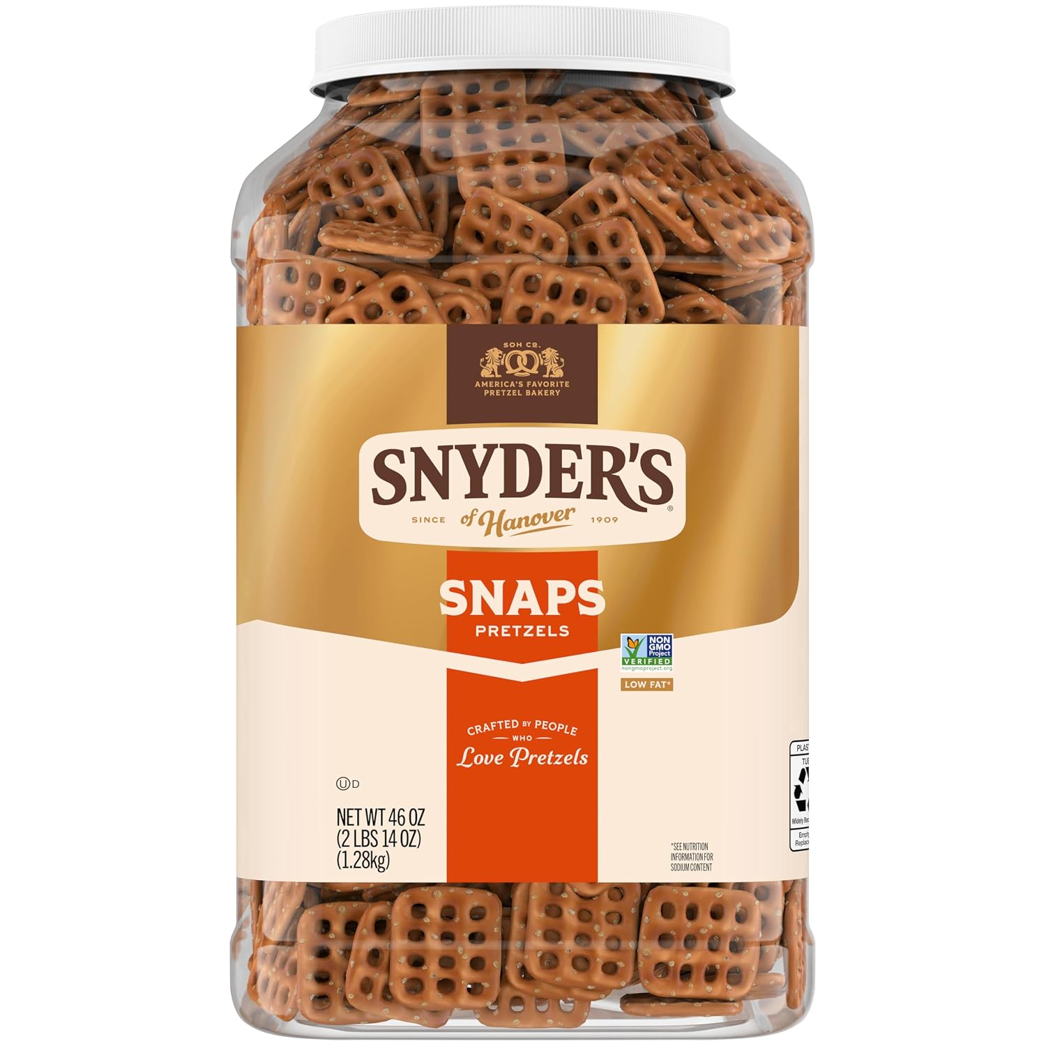 Snyder's of Hanover Snaps Pretzels, 16 Oz Bag