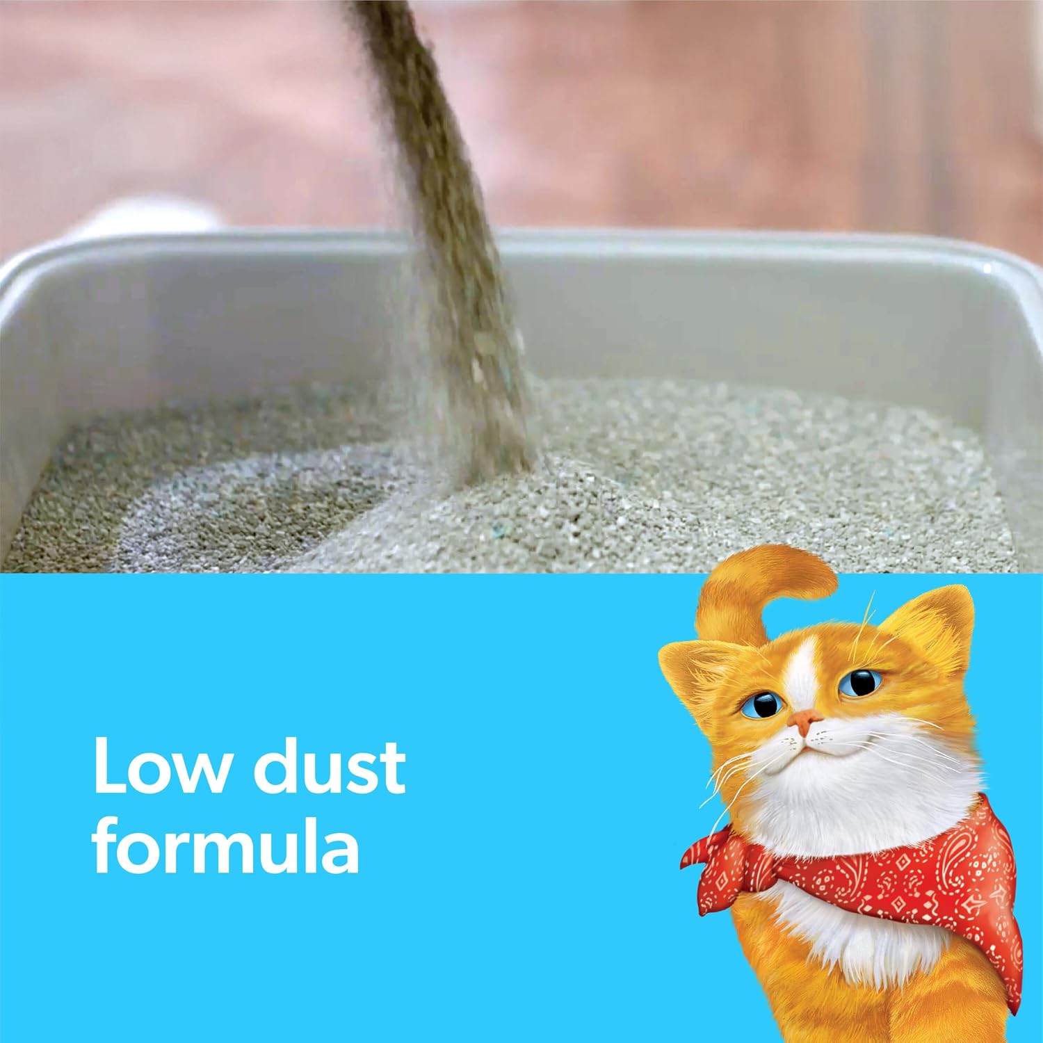 Fresh Step Extreme Clump Multi Cat Clumping Cat Litter, 14 lb. | Forms Tight Clumps, Easy To Scoop, Scented, Ammonia Block Technology, Low Dust, Compatible with Most Auto Litter Boxes