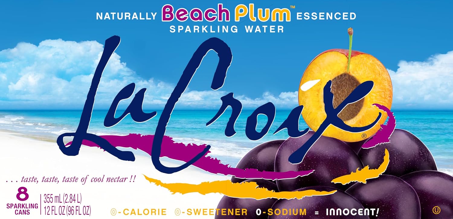 LaCroix Sparkling Water | Pineapple Coconut Flavor | 8-Pack | Naturally Essenced, Zero Calorie, Sodium Free | 12 Fl Oz Cans