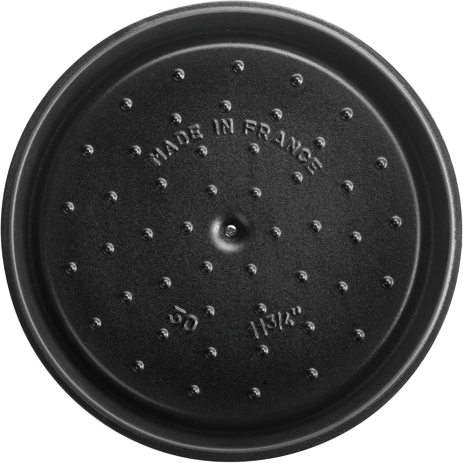 Staub Cast Iron 5.5-qt Round Cocotte - Grenadine, Made in France