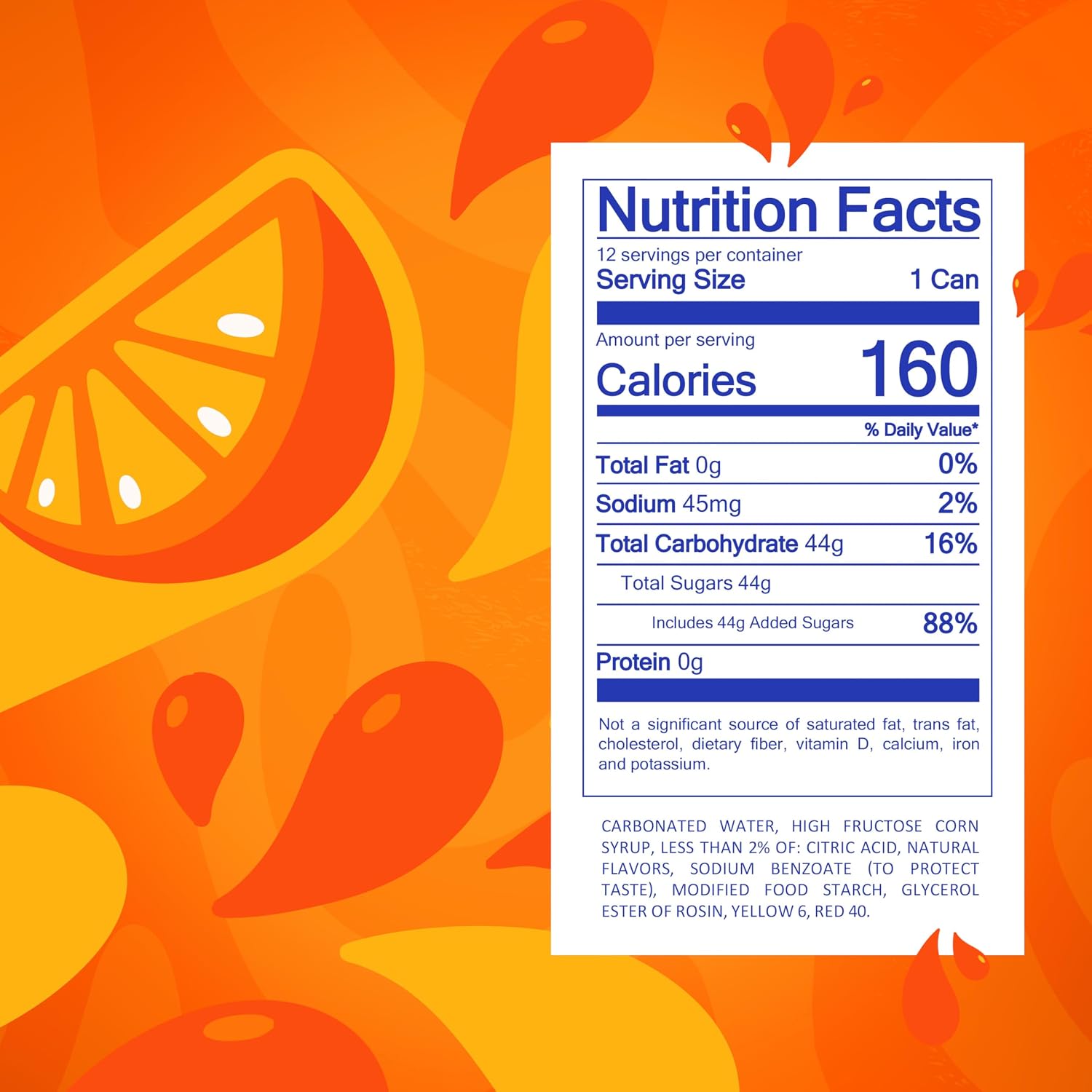 Fanta Orange, 12 fl oz, 12 Pack