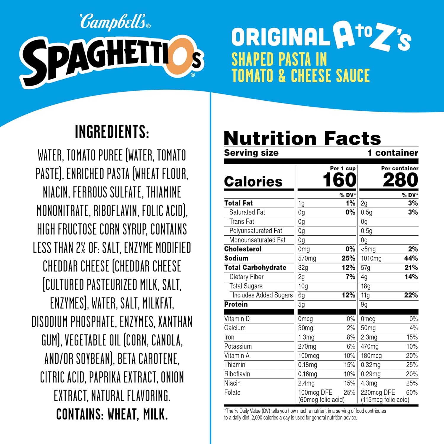 SpaghettiOs Original Canned Pasta, 15.8 oz Can (Pack of 4)