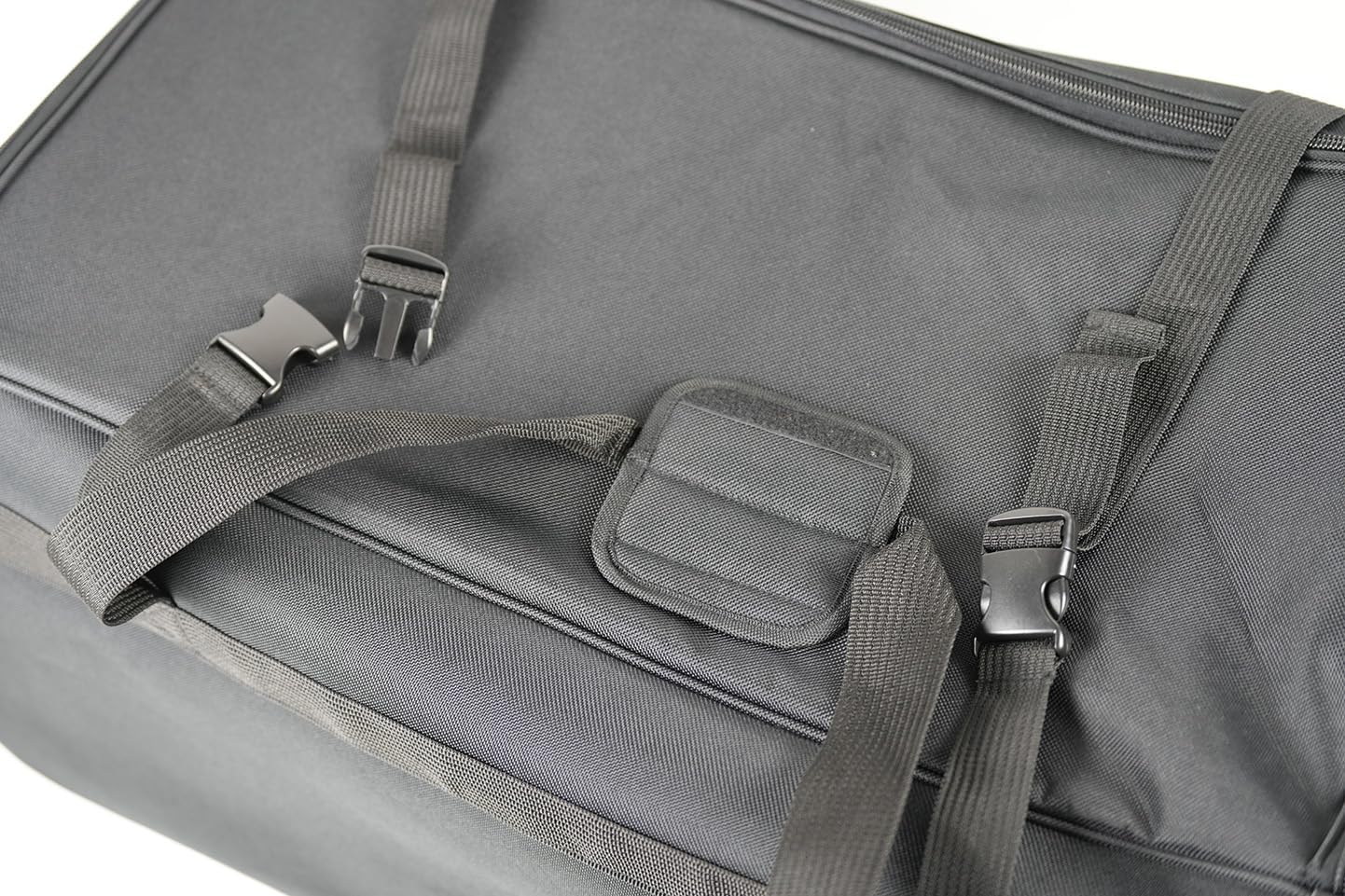 AMARO 36 Inch Rolling Duffle Bag with Wheels, Extra Large Heavy Duty Travel Duffel Luggage with Telescopic Handle, Multiple Pockets, Collapsible Storage, Black/Grey
