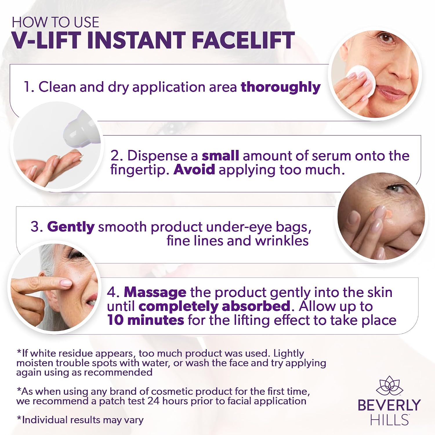 Beverly Hills V-Lift Instant Eye Lift and Eye Tuck Bee Venom Serum for Puffy Eyes, Dark Circles, Wrinkles