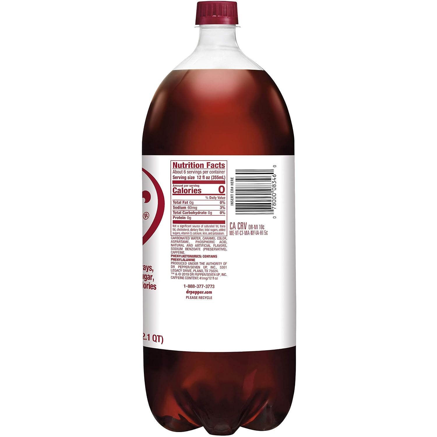 Diet Dr Pepper, 20 Ounce