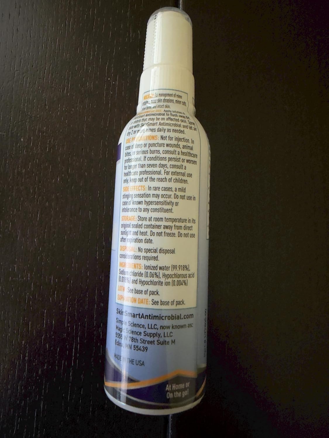 SkinSmart Antimicrobial Facial Cleanser for Breakouts and Blemishes, 8 oz