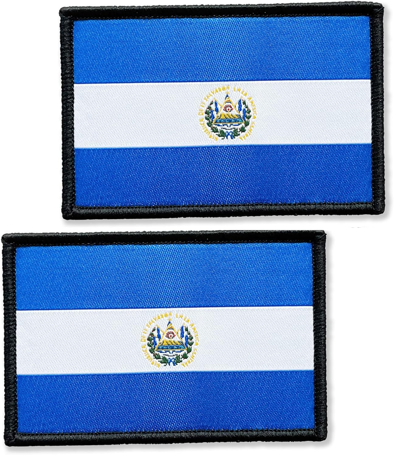 2 Pack Nicaragua Flags Patch Nicaraguans Flag Patches Patriotic Military Team Tactical Patch 3×2 Inch