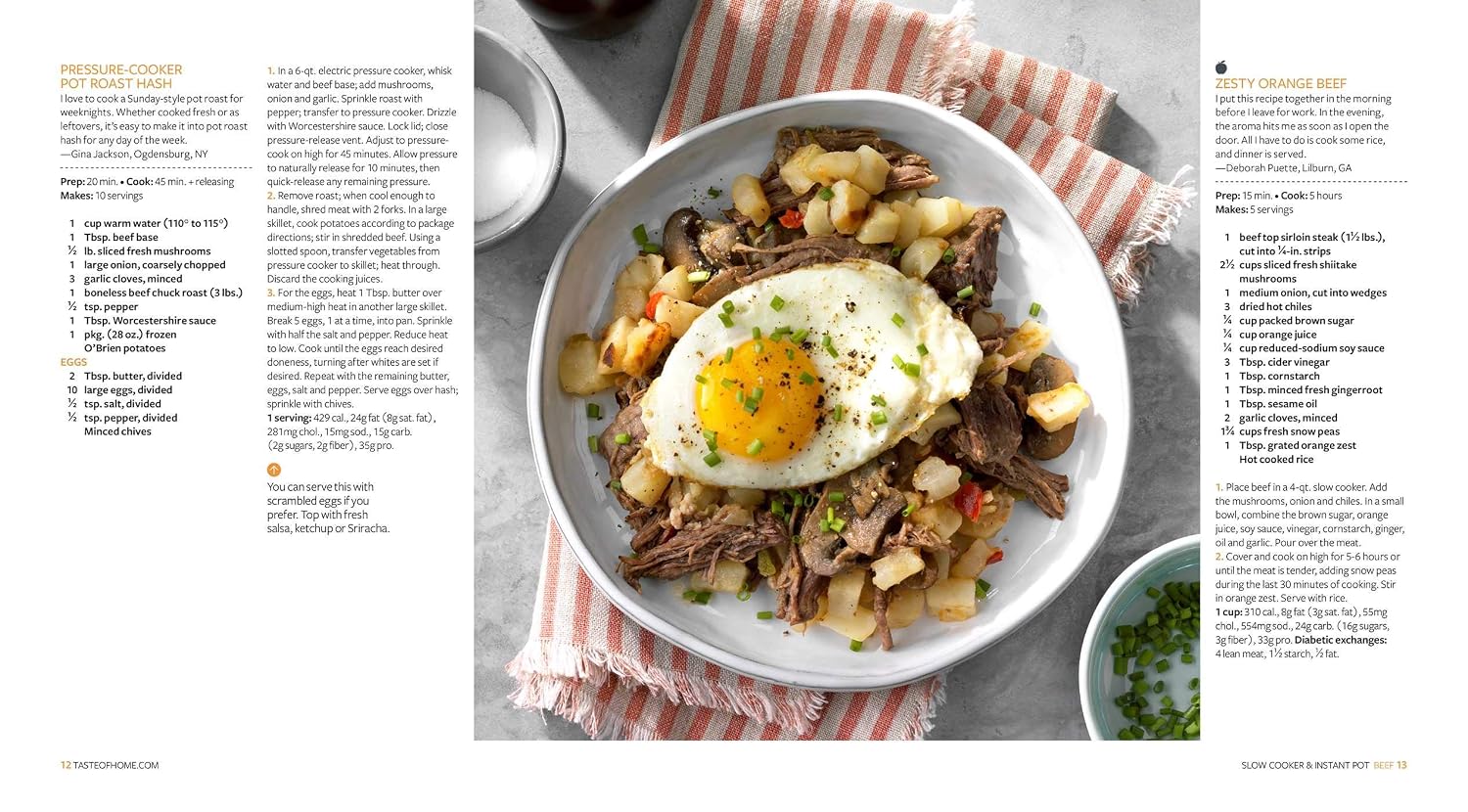 Taste of Home One Pot Favorites: 519 Dutch Oven, Instant Pot®, Sheet Pan and other meal-in-one lifesavers (Taste of Home Quick & Easy)