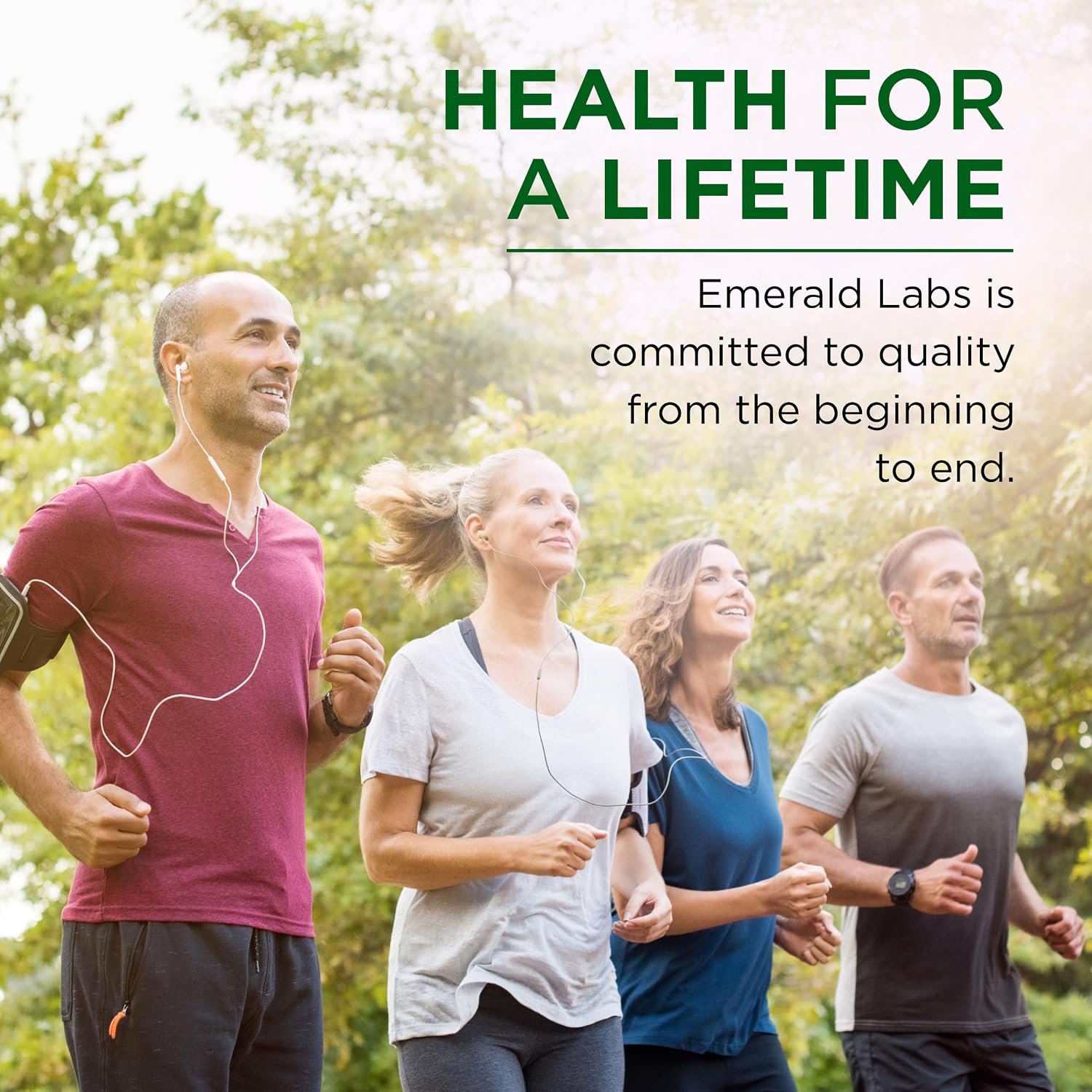 EMERALD LABS Men's 45 Plus 1-Daily Multi, 60 Capsules