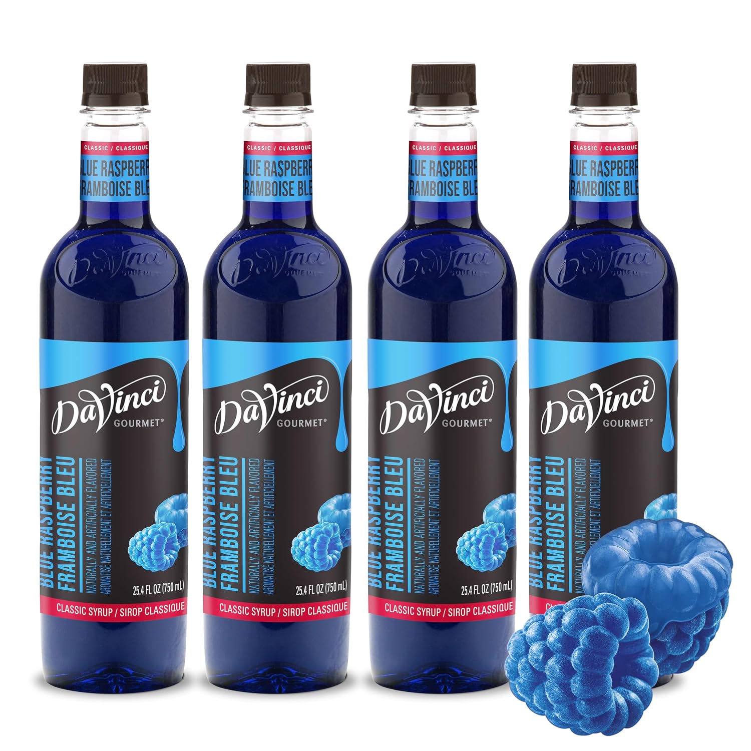 DaVinci Gourmet Classic Strawberry Syrup, 25.4 Fluid Ounces, Kosher, 1 Count