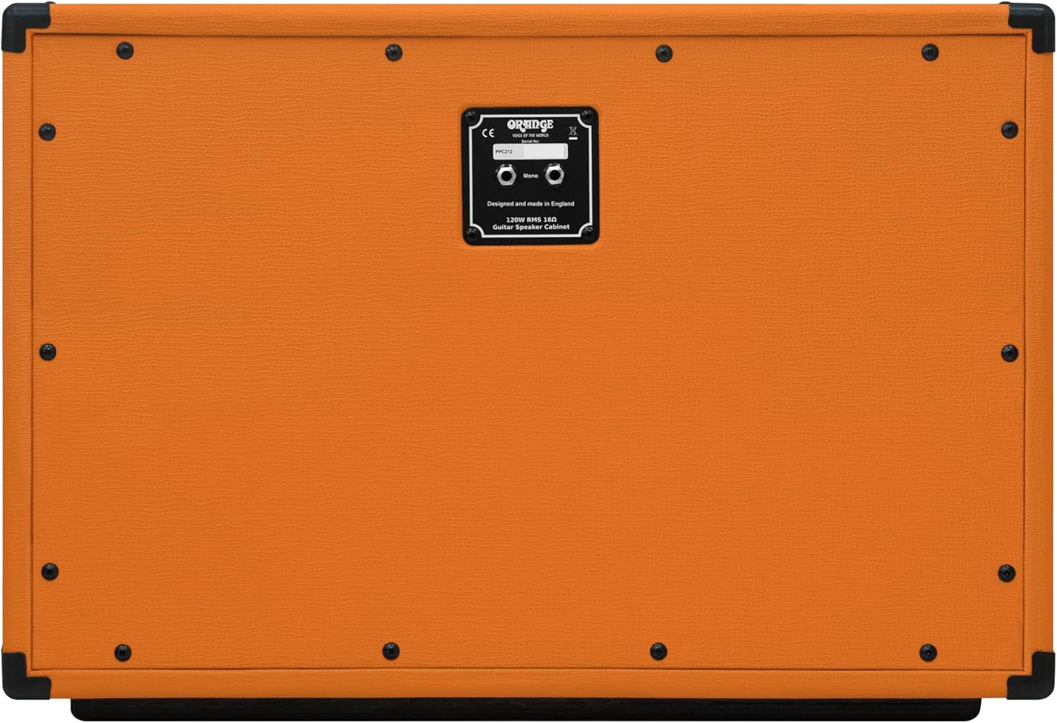 Orange 2x12 Cabinet Celestion V30 16 Ohm