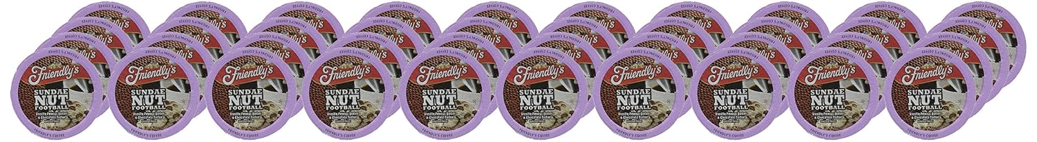Friendly's Chocolate Mint Ice Cream Flavored Coffee Pods for Keurig K Cup Brewers, Mint Chocolate Chip, 40 Count (Pack of 1)
