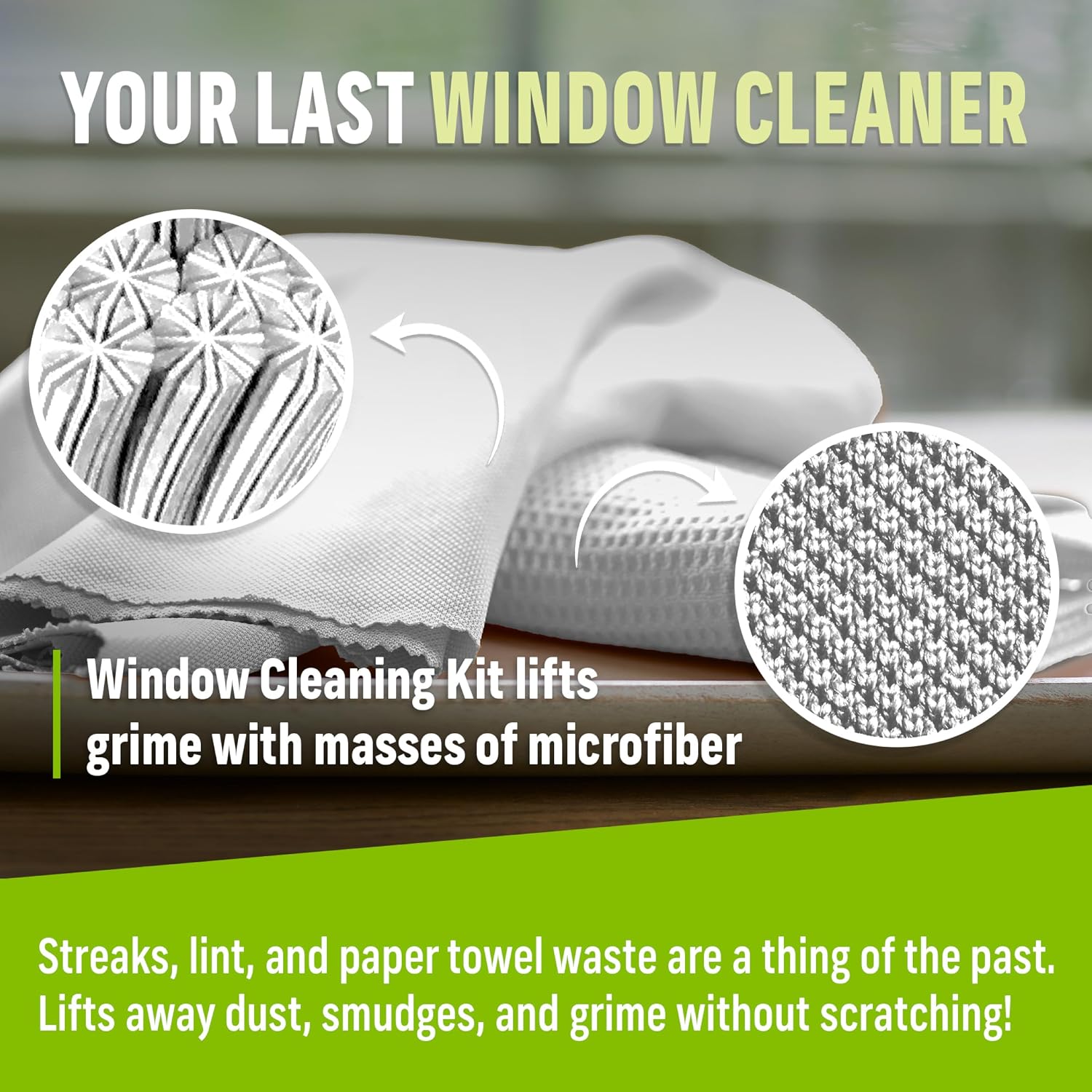E-Cloth Window and Glass Cleaner Kit, Just Add Water - 1 Kit