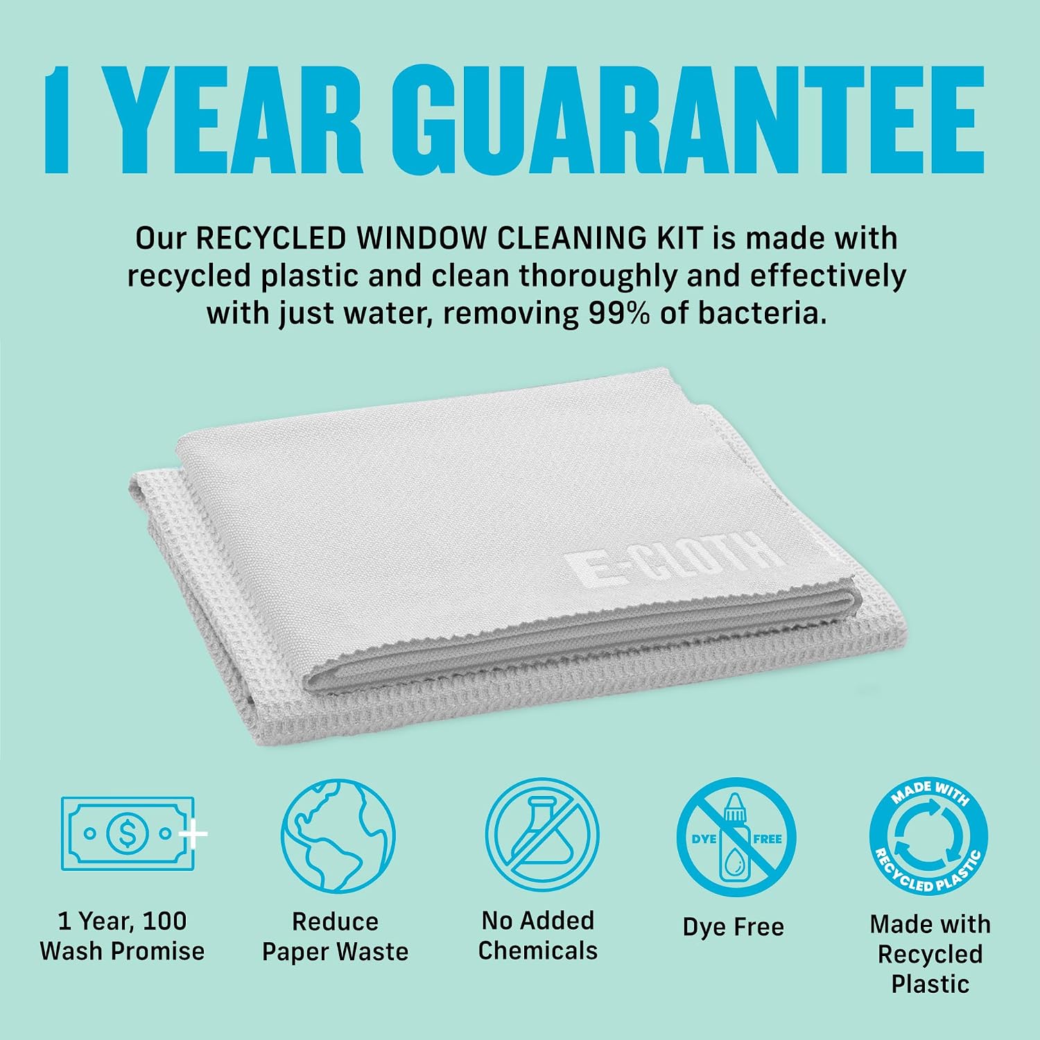 E-Cloth Window and Glass Cleaner Kit, Just Add Water - 1 Kit