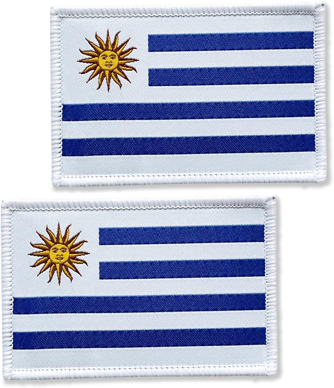 2 Pack Nicaragua Flags Patch Nicaraguans Flag Patches Patriotic Military Team Tactical Patch 3×2 Inch