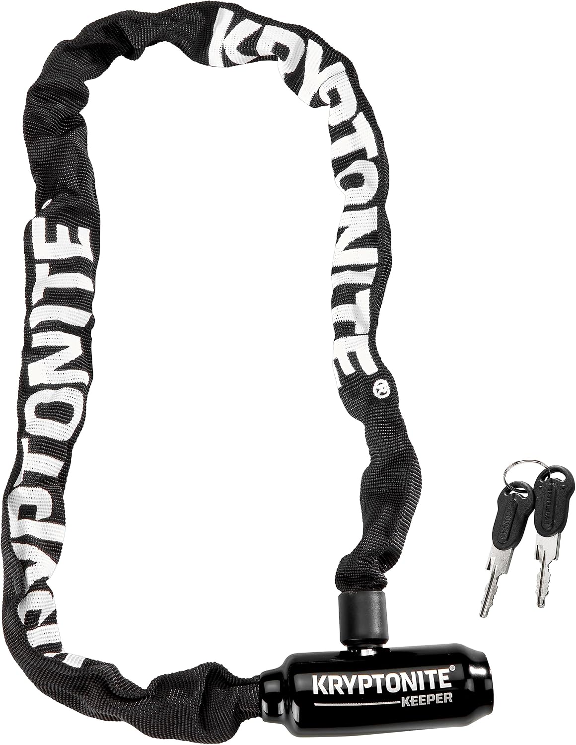 Kryptonite Keeper 585 Bike Chain Lock, 2.7 ft Anti-Theft Bicycle Lock
