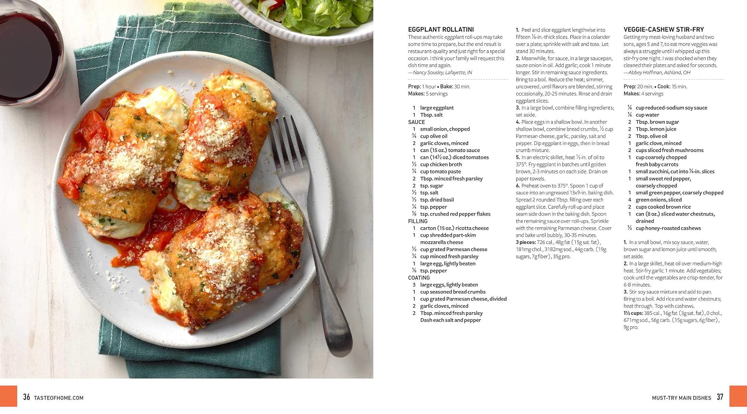 Taste of Home Vegetarian Made Easy: 335 Delicious Meatless Recipes with Tips for Every Table