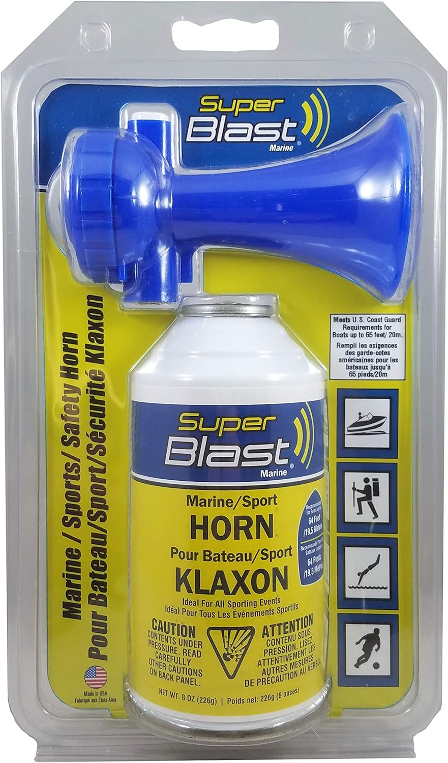 8 Oz Marine and Sports Air Horn