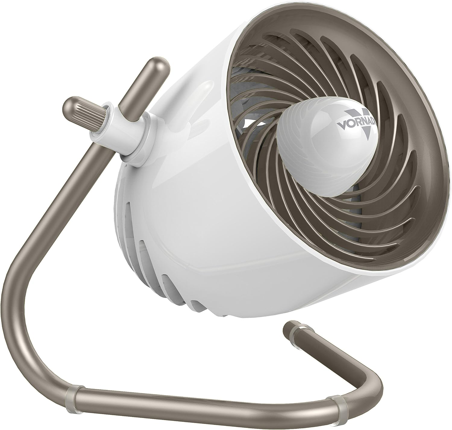 Vornado Pivot Personal Air Circulator, Portable, Desk Fan, Electric, Ice White