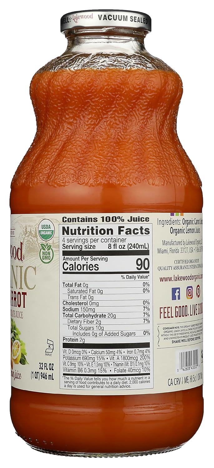 Lakewood Organic Pure Concord Grape Juice, 32 oz