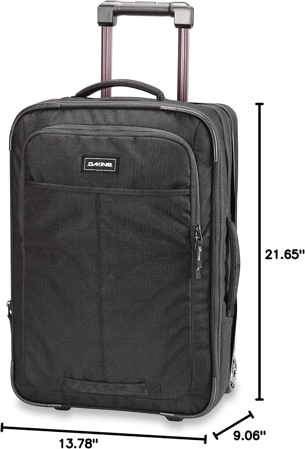 Dakine Status Roller + Bag - 42 Liter, Black