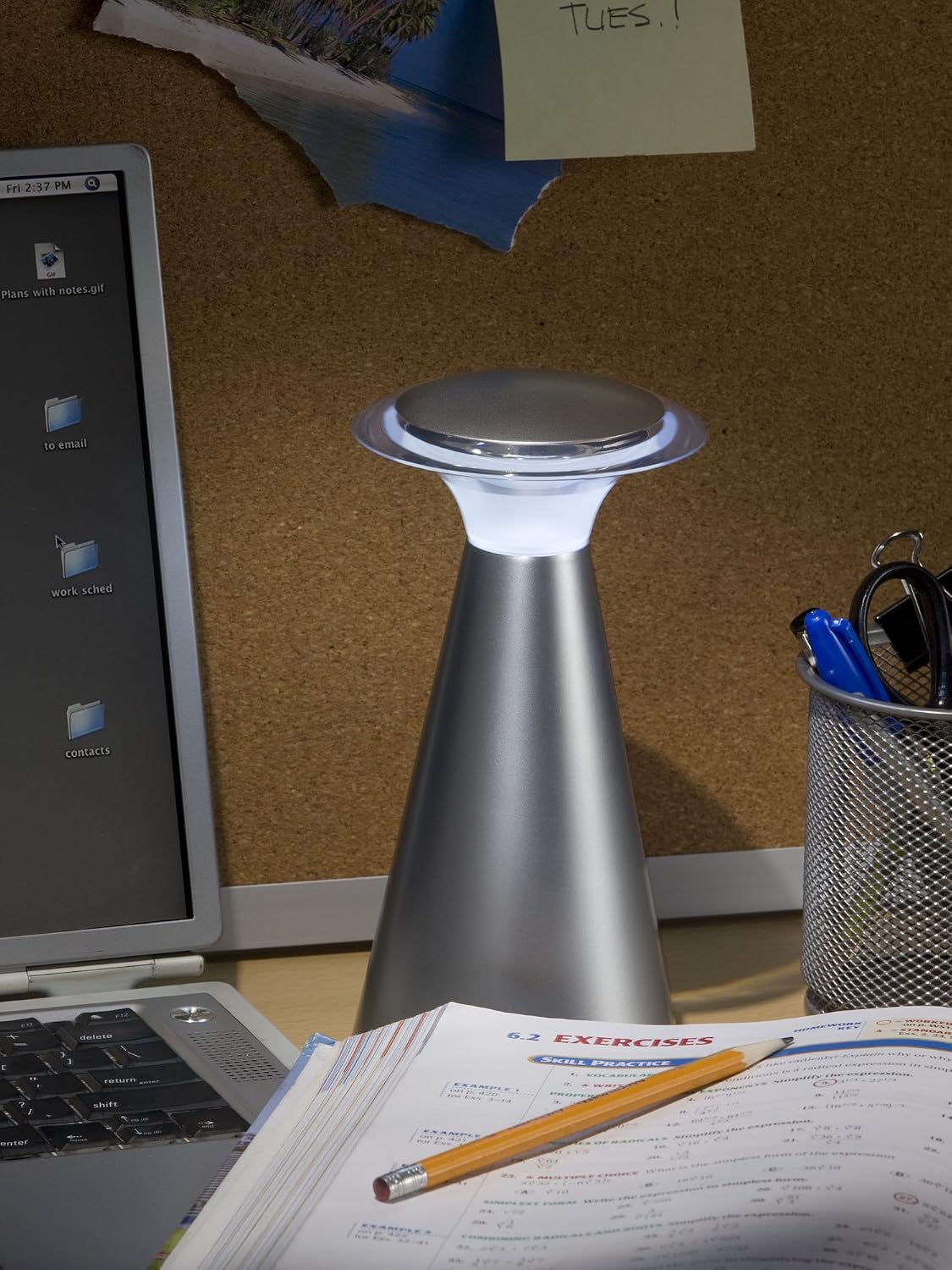 LIGHT IT! By Fulcrum, 24411-101 Lanterna Touch, Silver, Single Pack