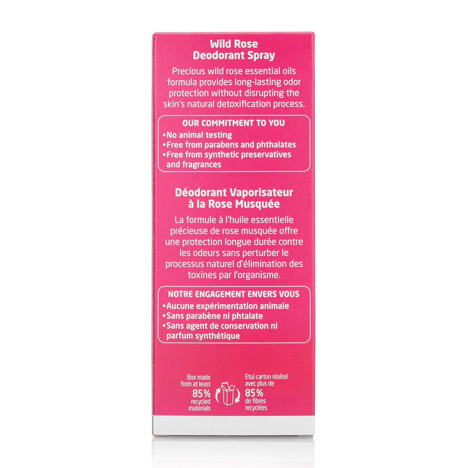 Weleda Wild Rose 24h Deodorant Spray, 3.4 Ounce