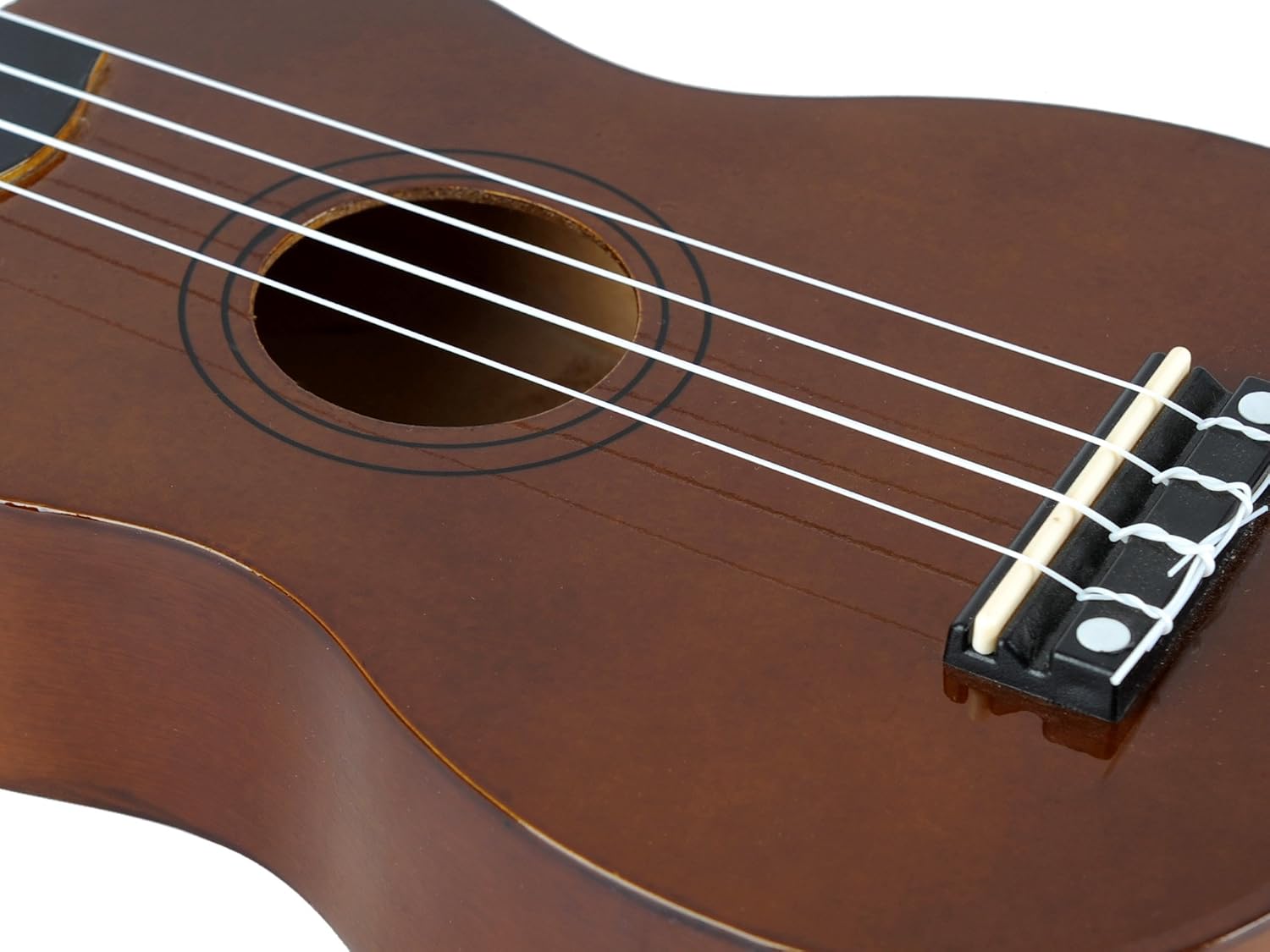 Winzz Soprano Ukulele Starter Kit For Beginners with Bag, Clip-On Tuner, Extra Strings, Strap, Plectrum, Fret Stickers, Chords Card, Polishing Cloth, Black