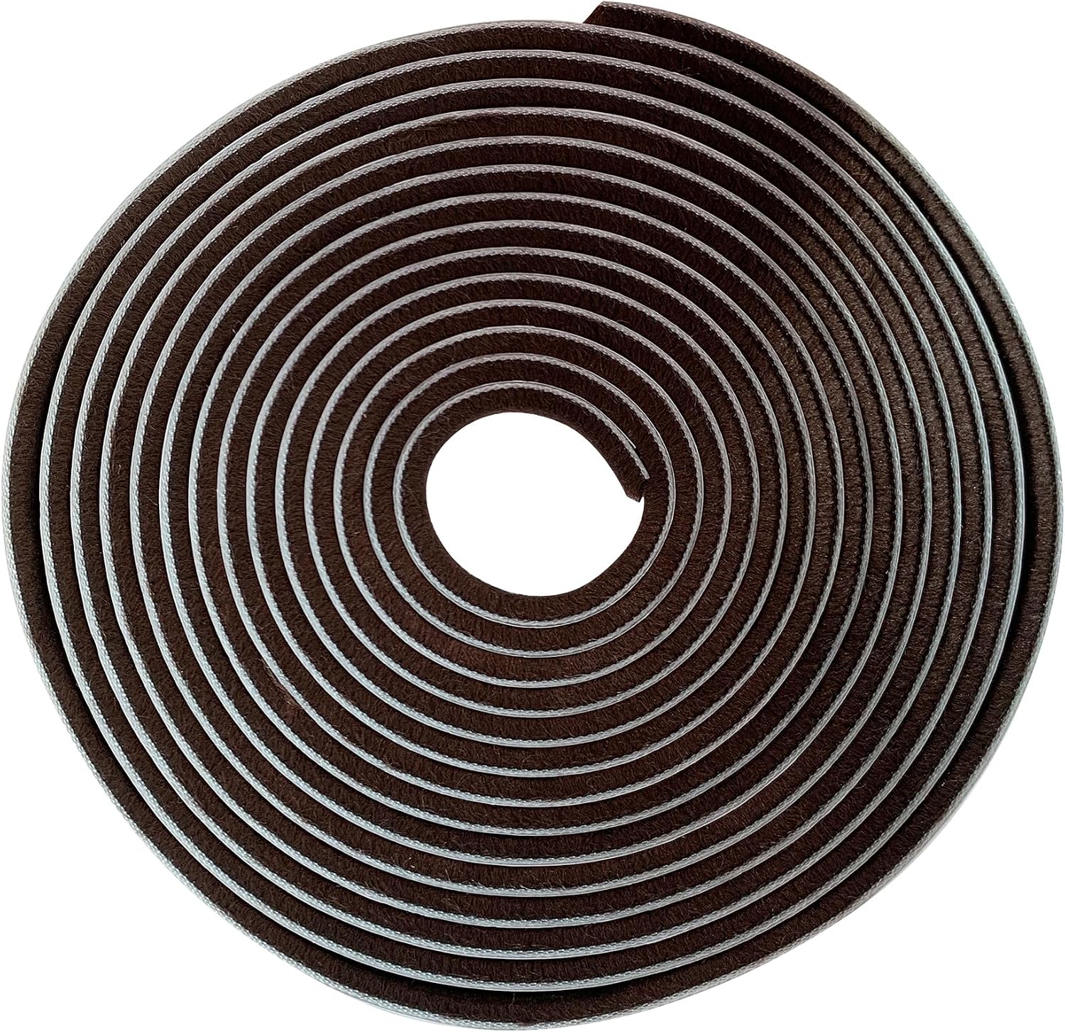 Self-Adhesive Pile Weather Stripping Seal for Sliding Windows and Door Frames, 16.5ft x 11/32 inch, Grey