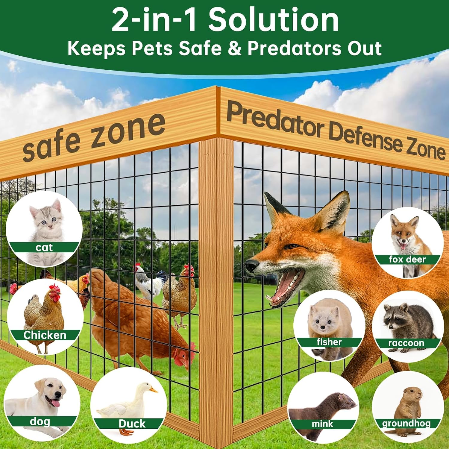 Amagabeli Hardware Cloth 1/2 inch 36 x 100 ft 19 Gauge Chicken Wire Fence Hot-Dipped Galvanized After Welding Welded Wire Fencing Mesh Roll Garden Plant Support Poultry Rabbit Cage Snake Gopher