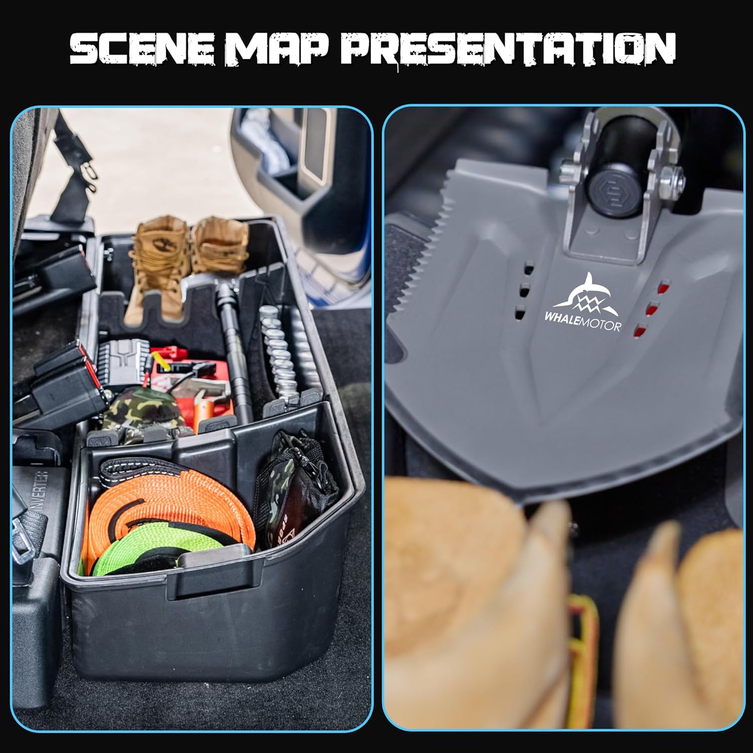 Underseat Storage Compatible with Ford F150(2015-2026)&Super Duty(2017-2026) SuperCrew/Crew Cab