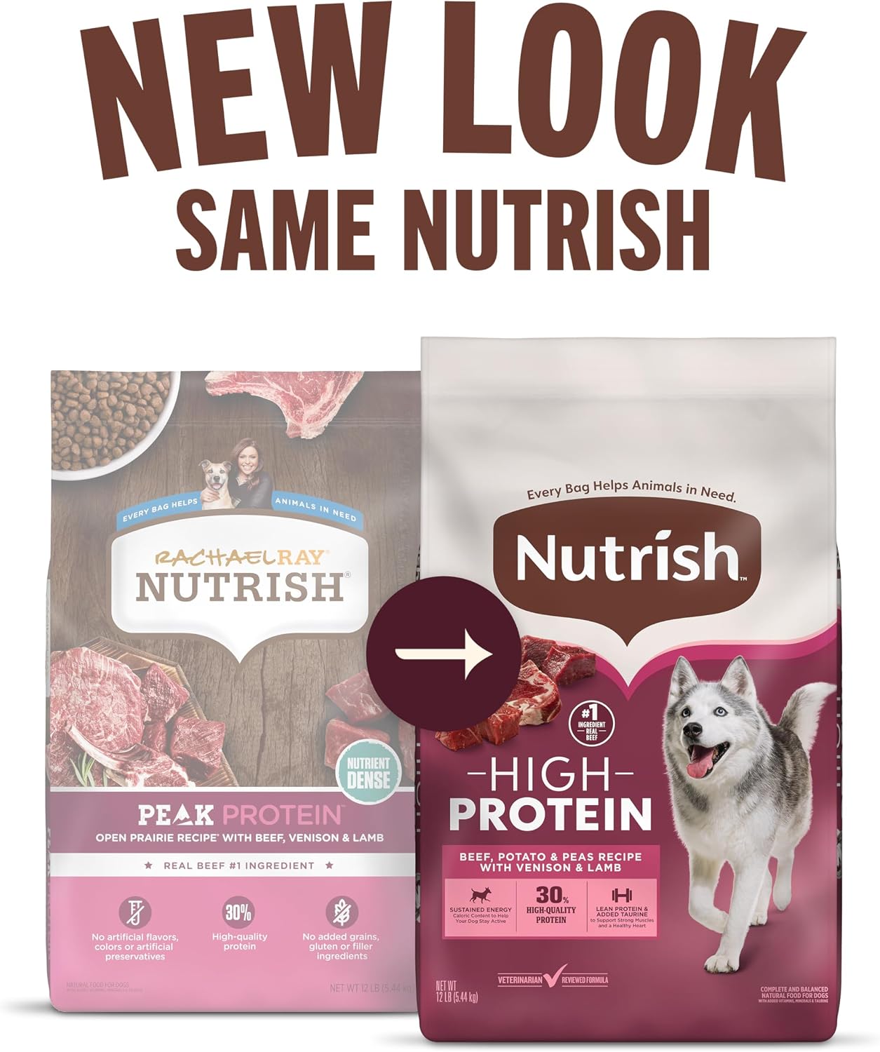 Nutrish High Protein Dry Dog Food, 23 lb. Bag (Rachael Ray)