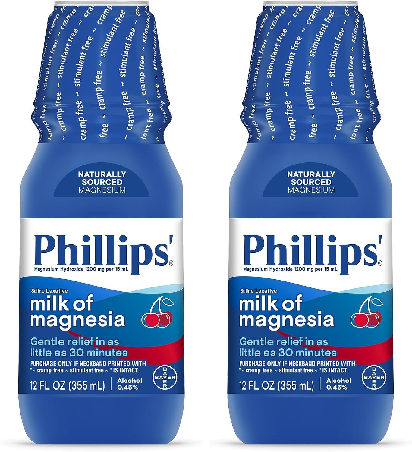 Phillips' Milk of Magnesia, Laxative, Original, 4 Ounce (Pack of 6) - Packaging May Vary