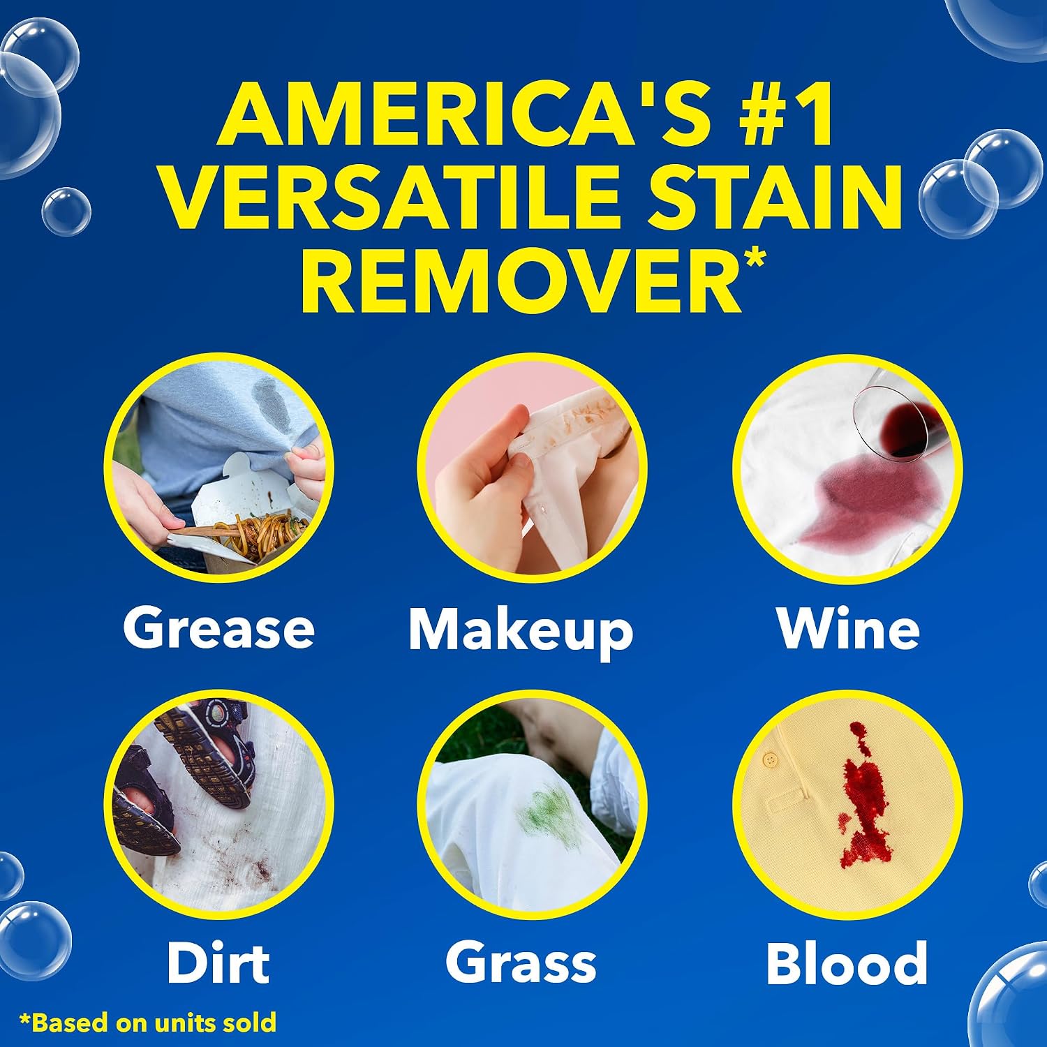 OxiClean Versatile Stain Remover Powder, 5 lb | 101+ Household Uses, Tough Stain Removal, Laundry Booster, Multi-Surface Cleaning, Color Safe, Chlorine Free