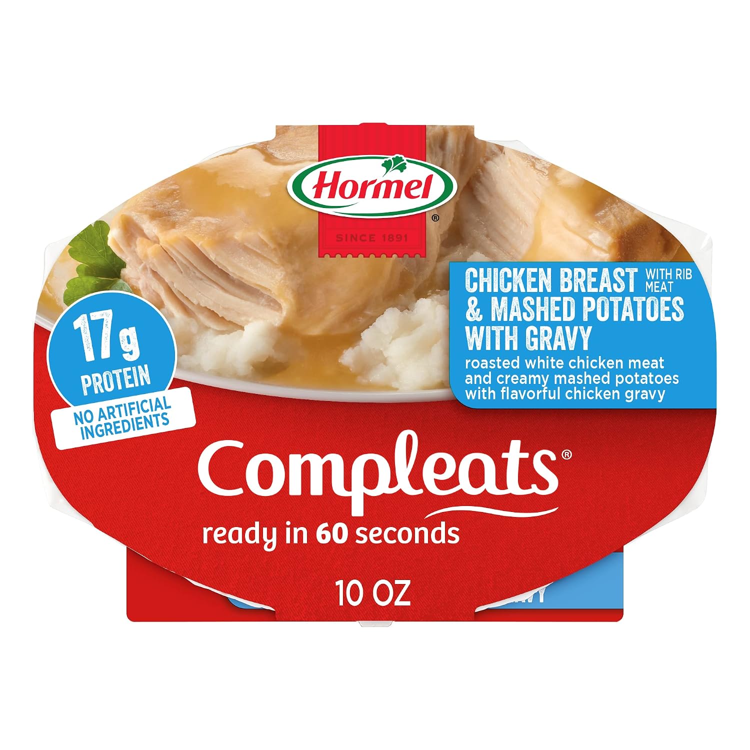 HORMEL COMPLEATS Turkey & Dressing Microwave Tray, 10 oz. (6 Pack)