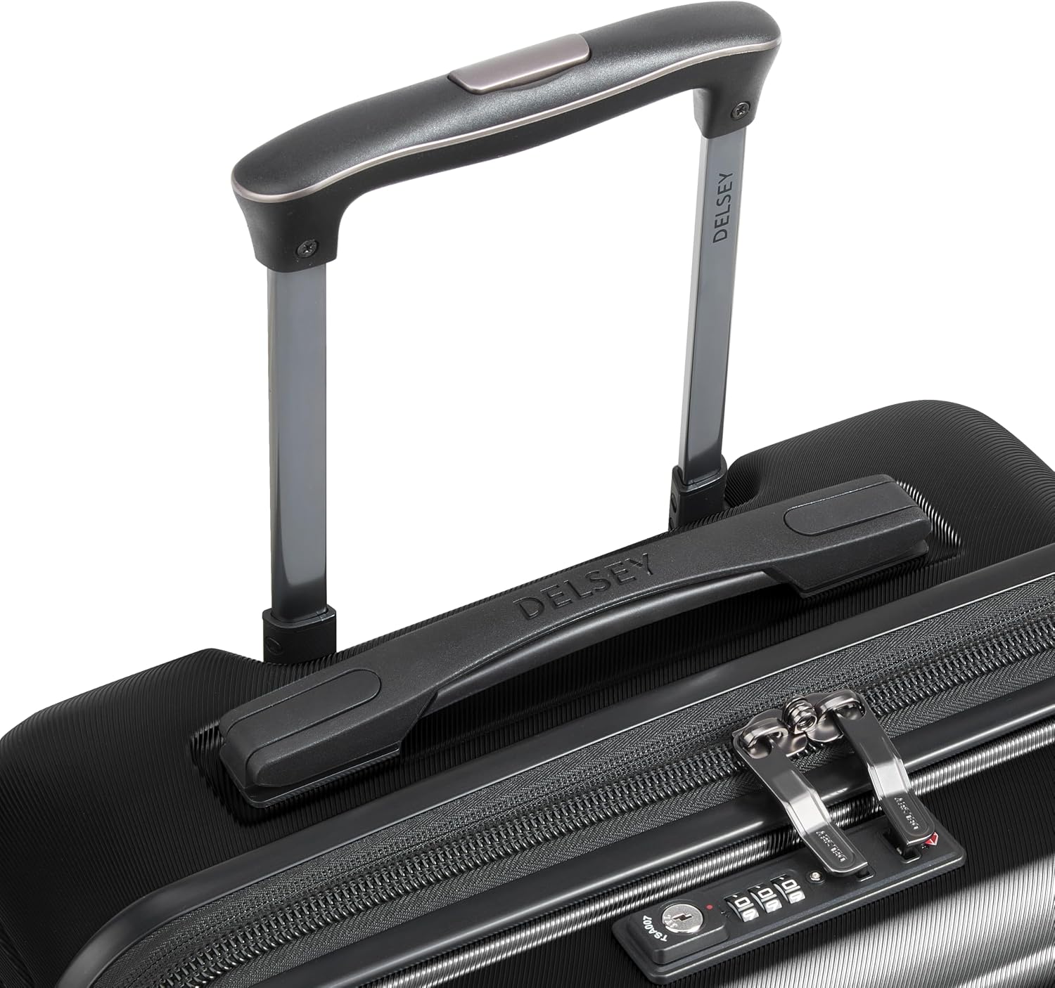 DELSEY PARIS Cruise 3.0, 20 Inch Carry-On Hardside Luggage, Deep Sea Navy | Expandable Suitcase, Lightweight 100% Polycarbonate Shell, Dual-Density Spinner Wheels, USB Port, TSA Lock