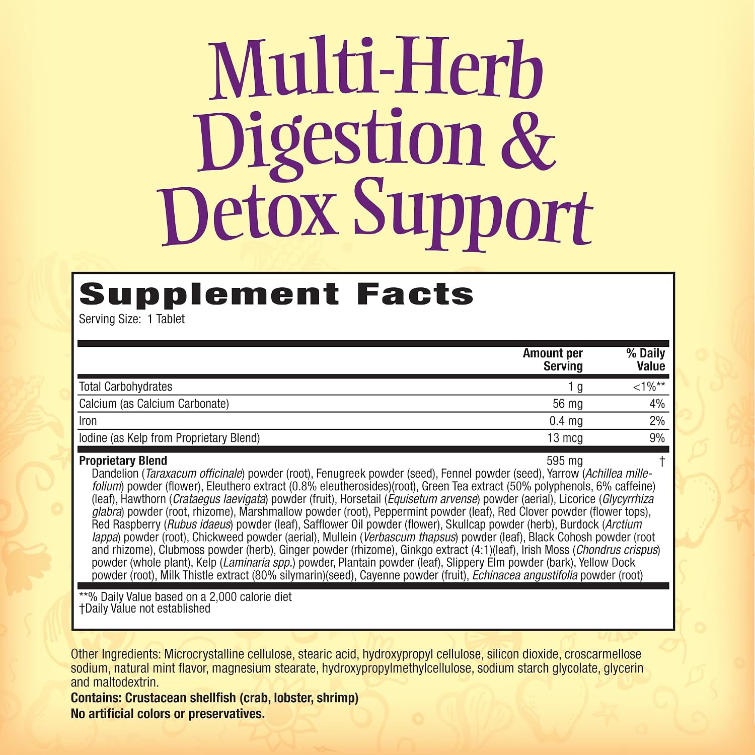 Nature's Secret Multi-Herb Digestion & Detox Support (2 Pack)