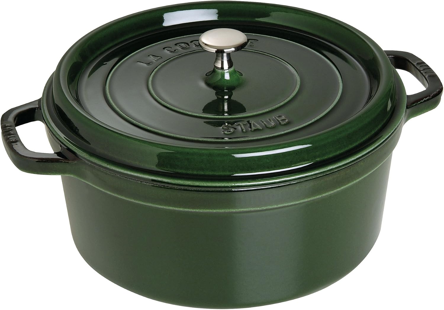Staub Round Cocotte - 5.5Qt - Grenadine