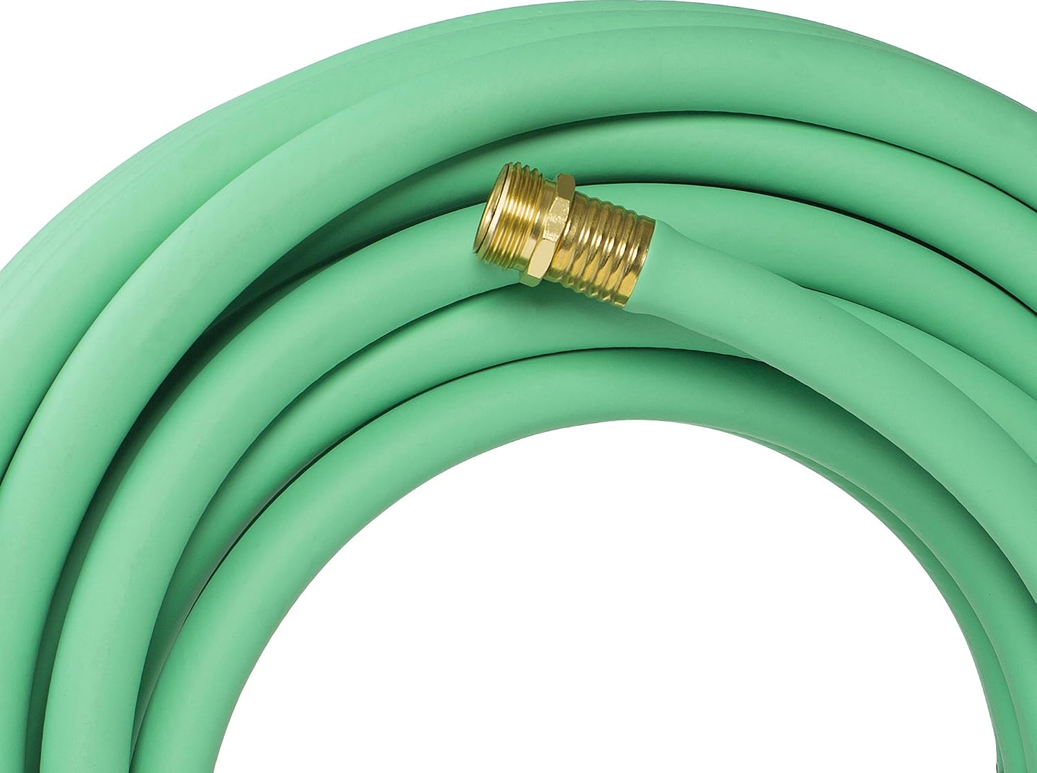 Swan Products SNSS58075 Soft/Supple Easy Coil Heavy Duty Water Hose 75 ft, 5/8" Diameter, Green