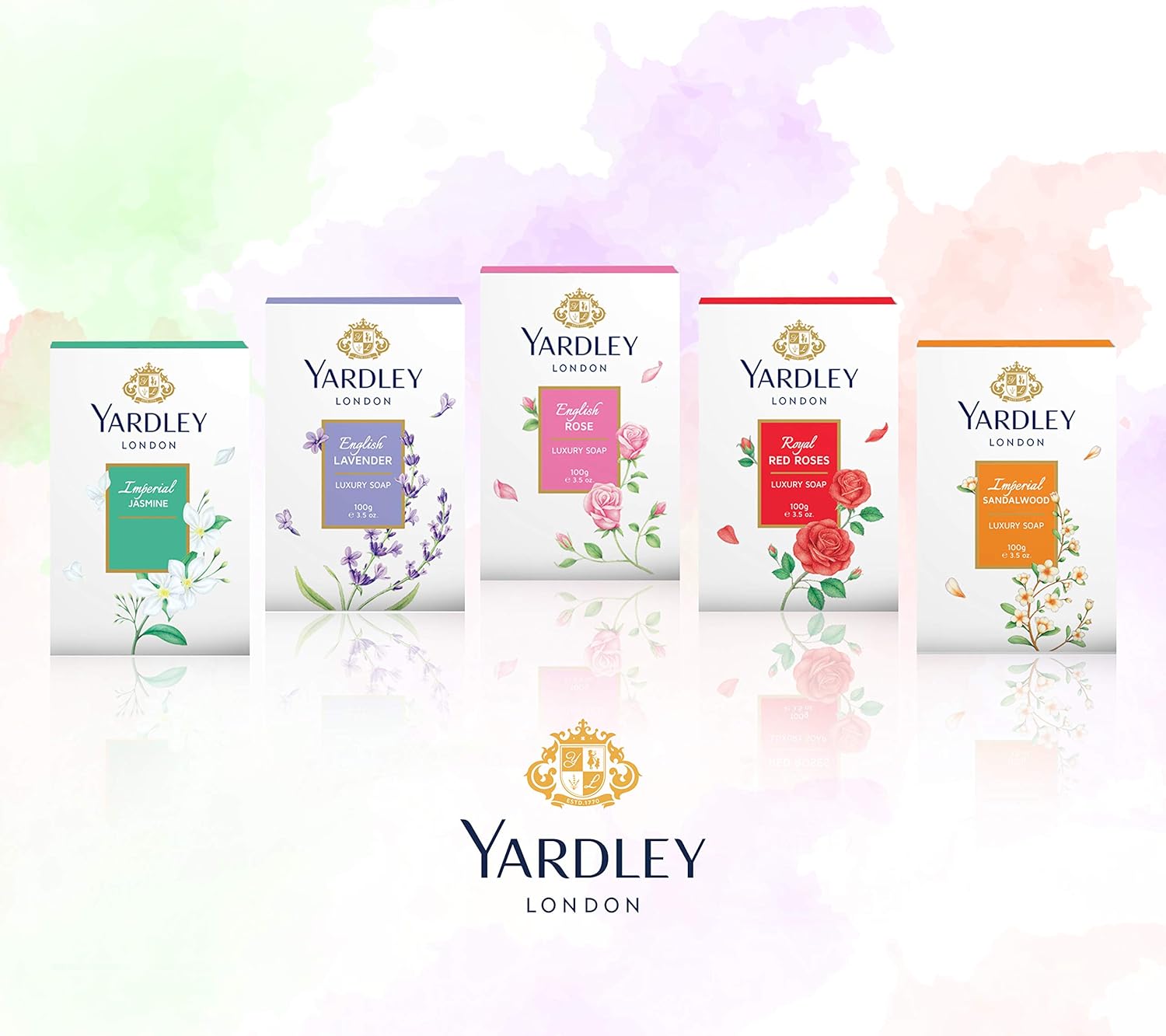 English Rose Soap 3 Bar Box 100gea bar by Yardley