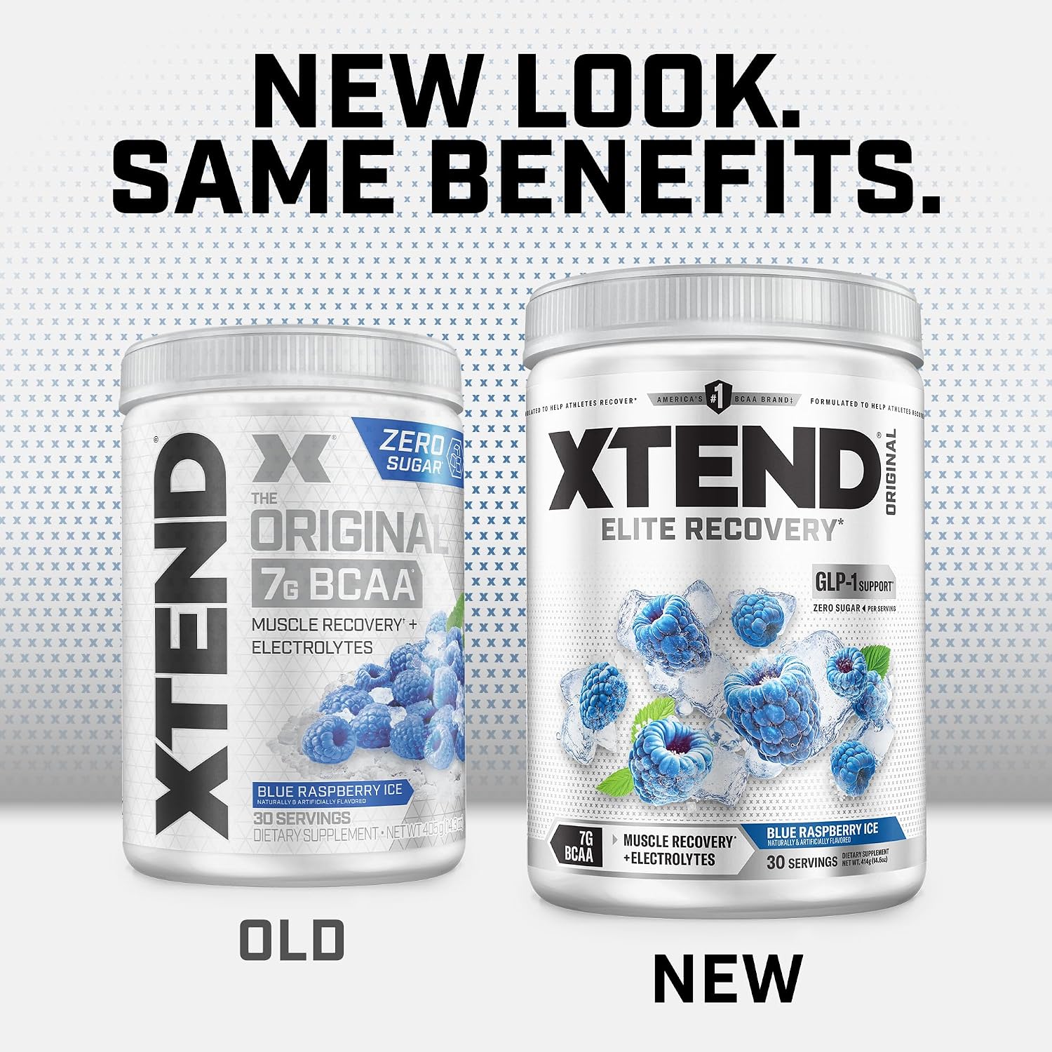 Xtend Original BCAA Powder, 7g BCAAs and 2.5g L-Glutamine for Muscle Recovery Hydration and Lean Muscle, Sugar Free Intra and Post Workout Drink with Electrolytes, Watermelon Explosion, 30 Servings