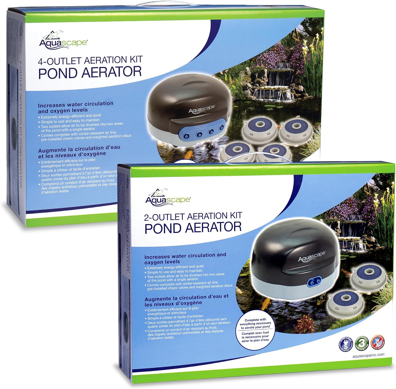 Aquascape 75000 Pond Air 2 (Double Outlet Aeration Kit)