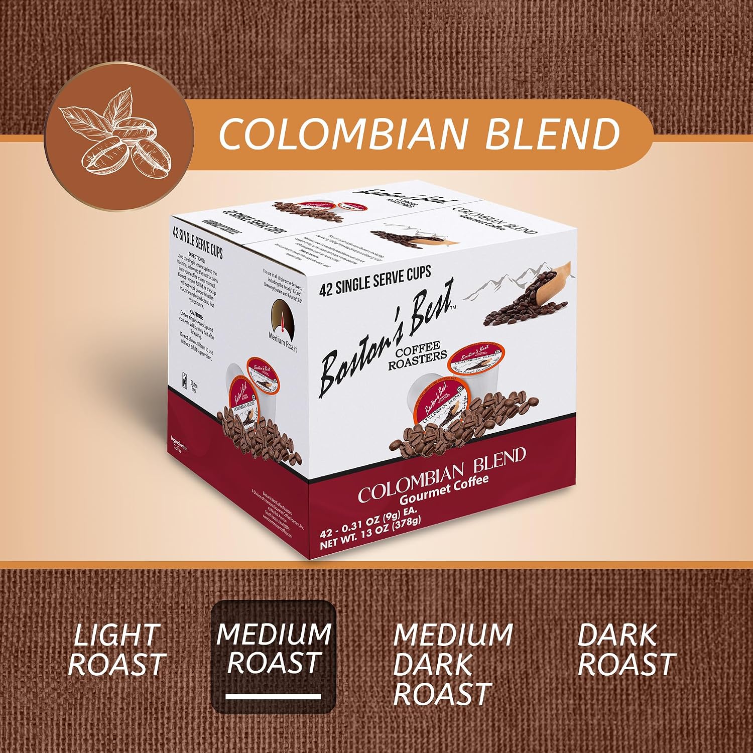 Boston’s Best - Aloha Coconut Flavored Delicious Gourmet Coffee Compatible with Keurig Coffee Maker, 1 Count (42 Single Serve Cups)