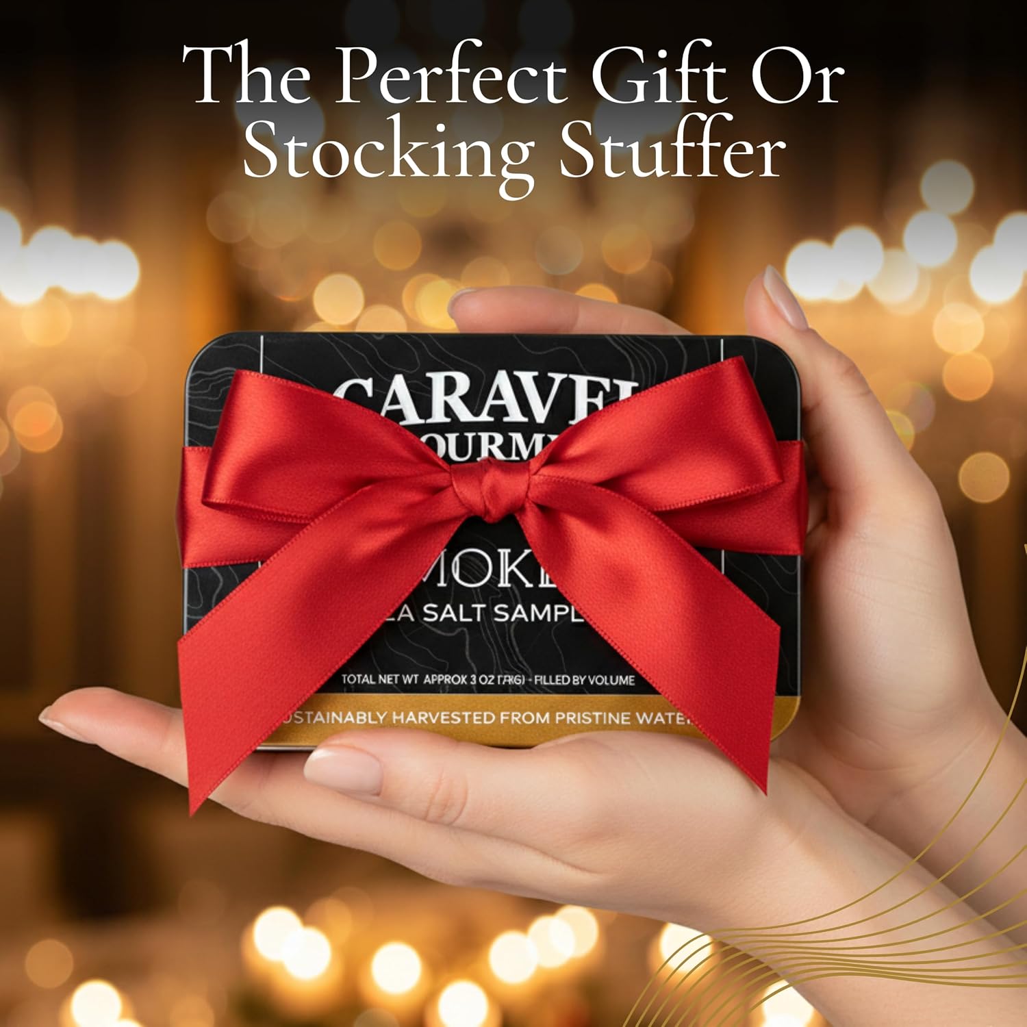 Caravel Gourmet Smoked Sea Salt Sampler, 6-Flavor Grilling Salts, 0.5 oz | Grilling & cooking salts bundle, finishing salt & spice variety pack gift for special occasions